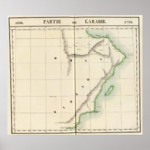 Póster Arábia Saudita, Ásia 92