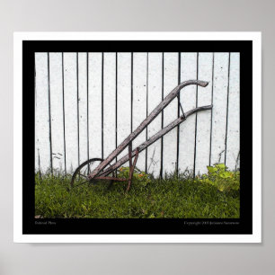 Póster Arado aposentado