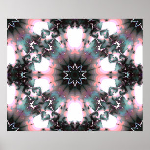 Poster Aranha-de-inverno congelada gótica