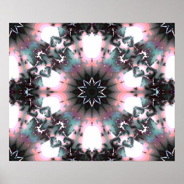 Poster Aranha-de-inverno congelada gótica (Frente)