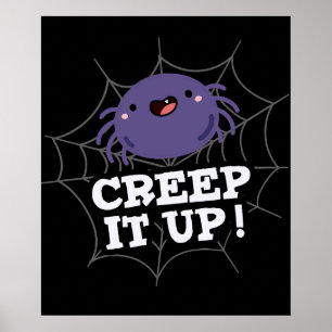 Poster Aranha Engraçada Aranha Engraçada Pun Dark BG
