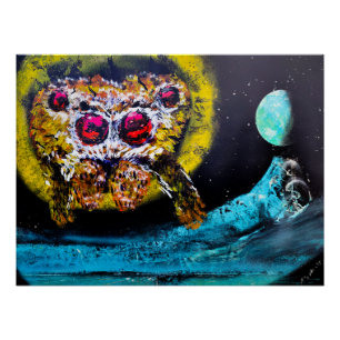Póster Aranha Espacial