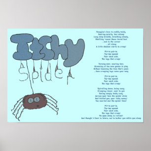 Póster Aranha irritante