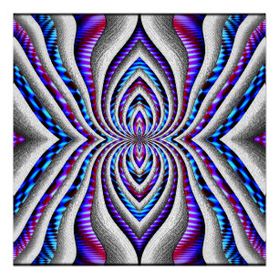 Póster Aranha Psicodélica...