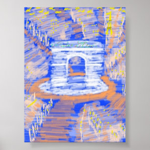 Poster Arc de Paris de Triomphe