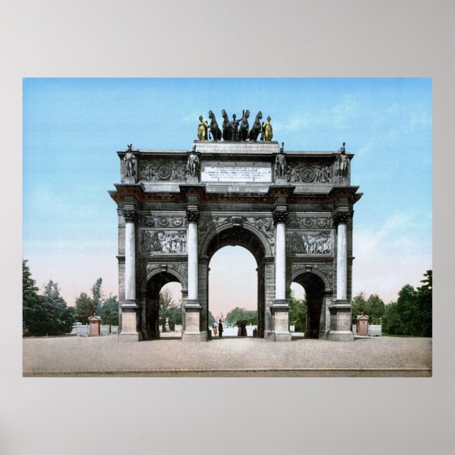 Póster Arc de Triomphe du Carrousel (Frente)