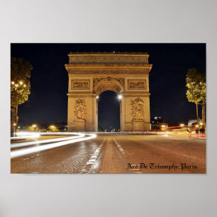Poster Arc De Triomphe, Paris
