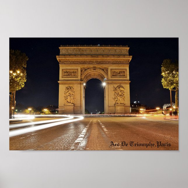 Poster Arc De Triomphe, Paris (Frente)