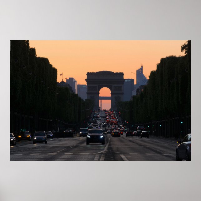 Poster Arc de Triomphe - Paris - Champs-Élysées L'Arc (Frente)