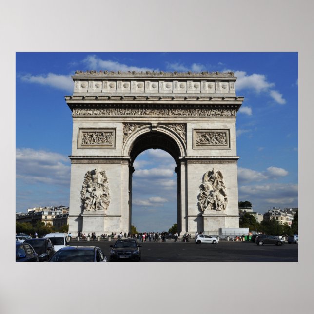 Poster Arc de Triomphe Paris França (Frente)