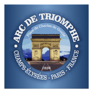 Póster Arc de Triomphe (rd)