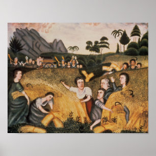 Poster Arca da obrigação contratual, c.1865-80