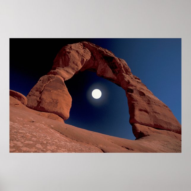 Poster Arca Delicada | Arches National Park Utah (Frente)