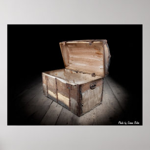 Póster Arca do tesouro vazia