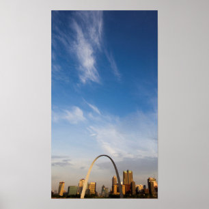 Poster Arca e Rua de Gateway. Louis