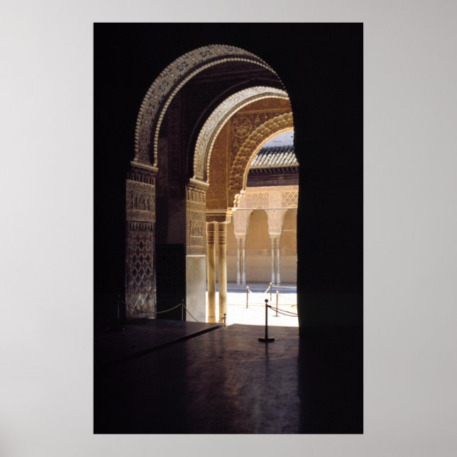 Póster Arca mórbida, Alhambra, (Frente)