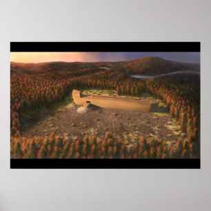 Poster Arca Panorama - Cartaz da Arca de Noé