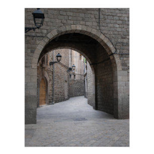 Póster Arcada de Barcelona — Passagem Vertical