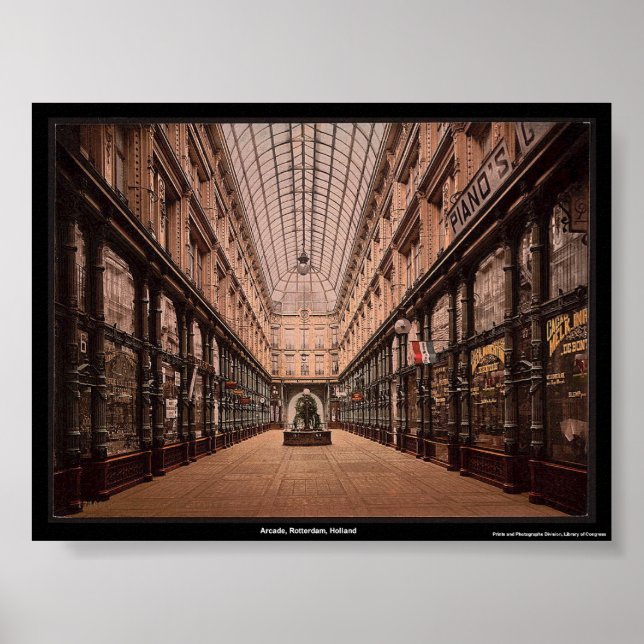 Poster Arcade, Roterdão, Holanda (Frente)