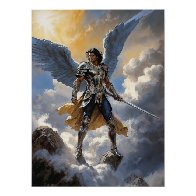 Póster Arcanjo Miguel (Frente)