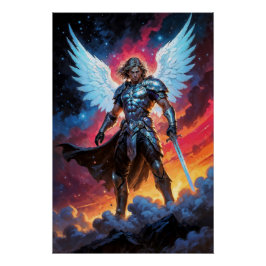 Póster Arcanjo Miguel Gloryblade