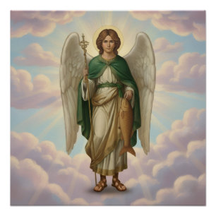 Póster Arcanjo Rafael Anjo