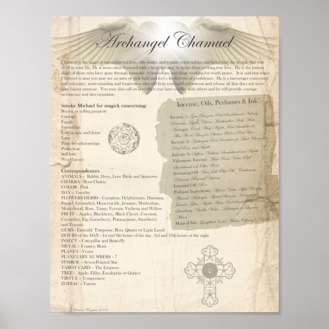 POSTER ARCHANGEL CHAMUEL (Frente)