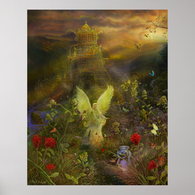 Poster Archangel Chamuel (Frente)