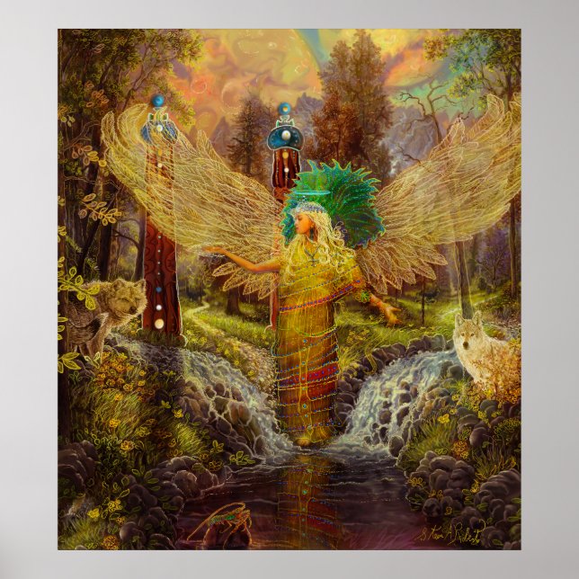 Póster Archangel Haniel (Frente)