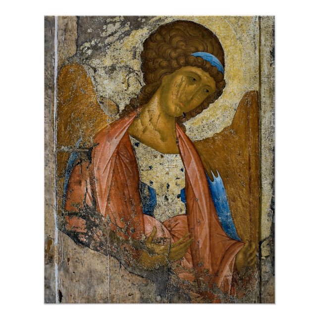 Póster Archangel Michael por Andrei Rublev (Frente)