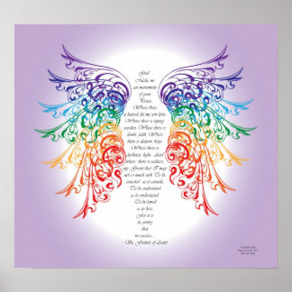 Poster Archangel Raphael Prayer