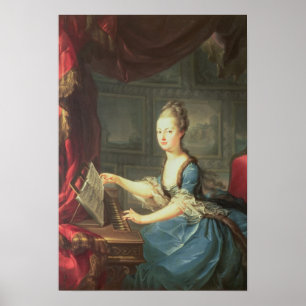 Póster Archduquesa Marie Antoinette Habsburg-Lothringen