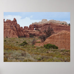 Poster Arches National Park, Moab, Utah