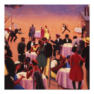 Póster Archibald Motley Art Deco Glossy