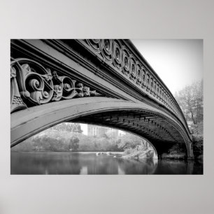 Poster ARCO BRIDGE no Central Park de Nova Iorque