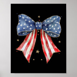 Poster Arco Coquette 4 De Julho Nos Estados Unidos Bandei