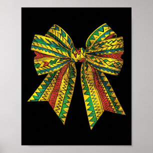 Poster Arco Coquette Black History Month Melanin African 
