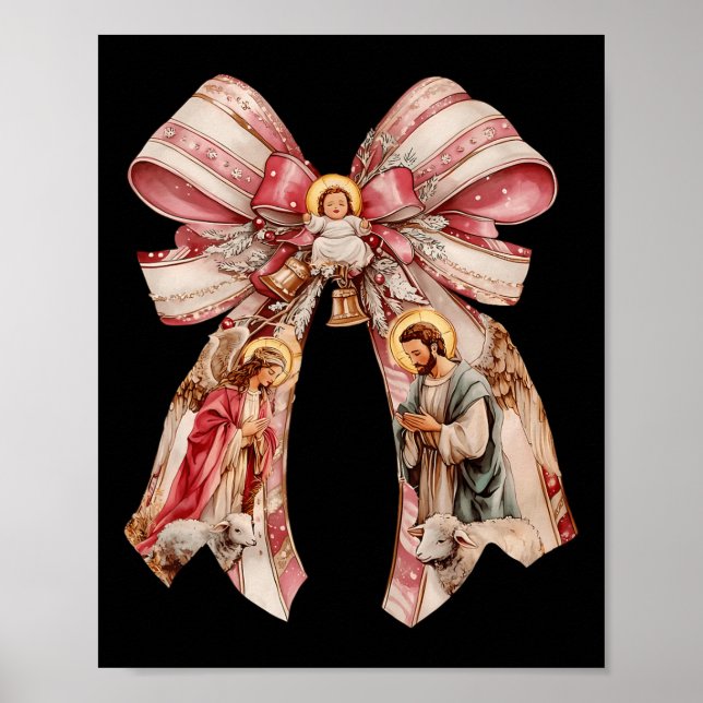 Poster Arco Coquette Rosa Ba (Frente)
