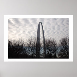 Póster Arco da entrada de St Louis