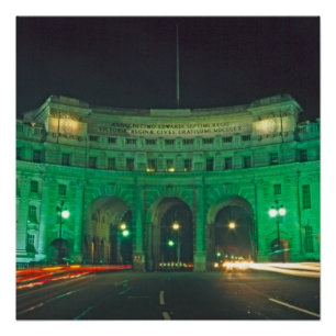 Póster Arco da Marinha Praça Trafalgar Londres