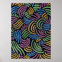 arco de abstrato colorida