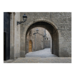 Póster Arco de Barcelona — Passagem Escandinava