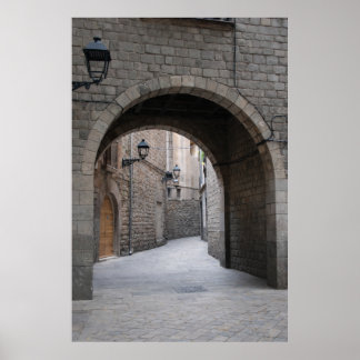 Poster Arco de Barcelona — Passagem Vertical
