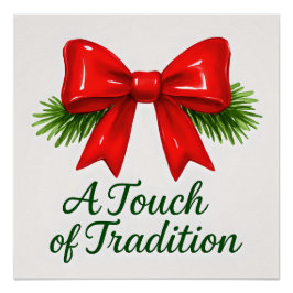 Póster Arco de Natal Coquette - ✨ Mágica Mensageira