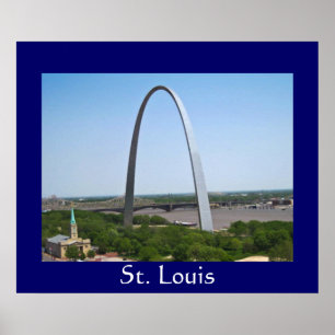Póster Arco de St Louis