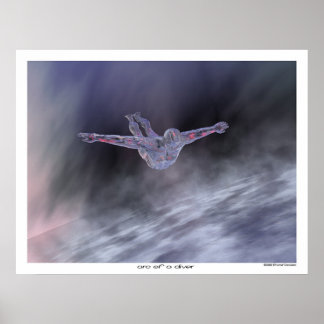Póster Arco de um Mergulhador