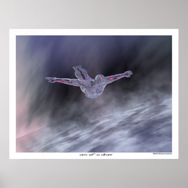 Póster Arco de um Mergulhador (Frente)