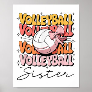 Poster Arco de Voleibol da Irmã de Voleibol