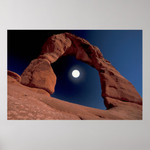 Poster Arco Delicado   Parque Nacional Arches Utah