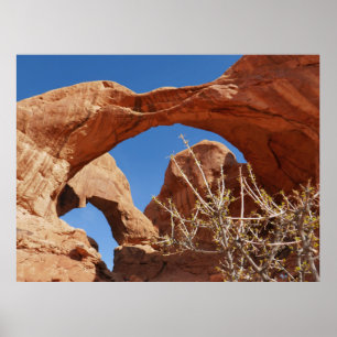 Poster Arco Duplo no Parque Nacional Arches